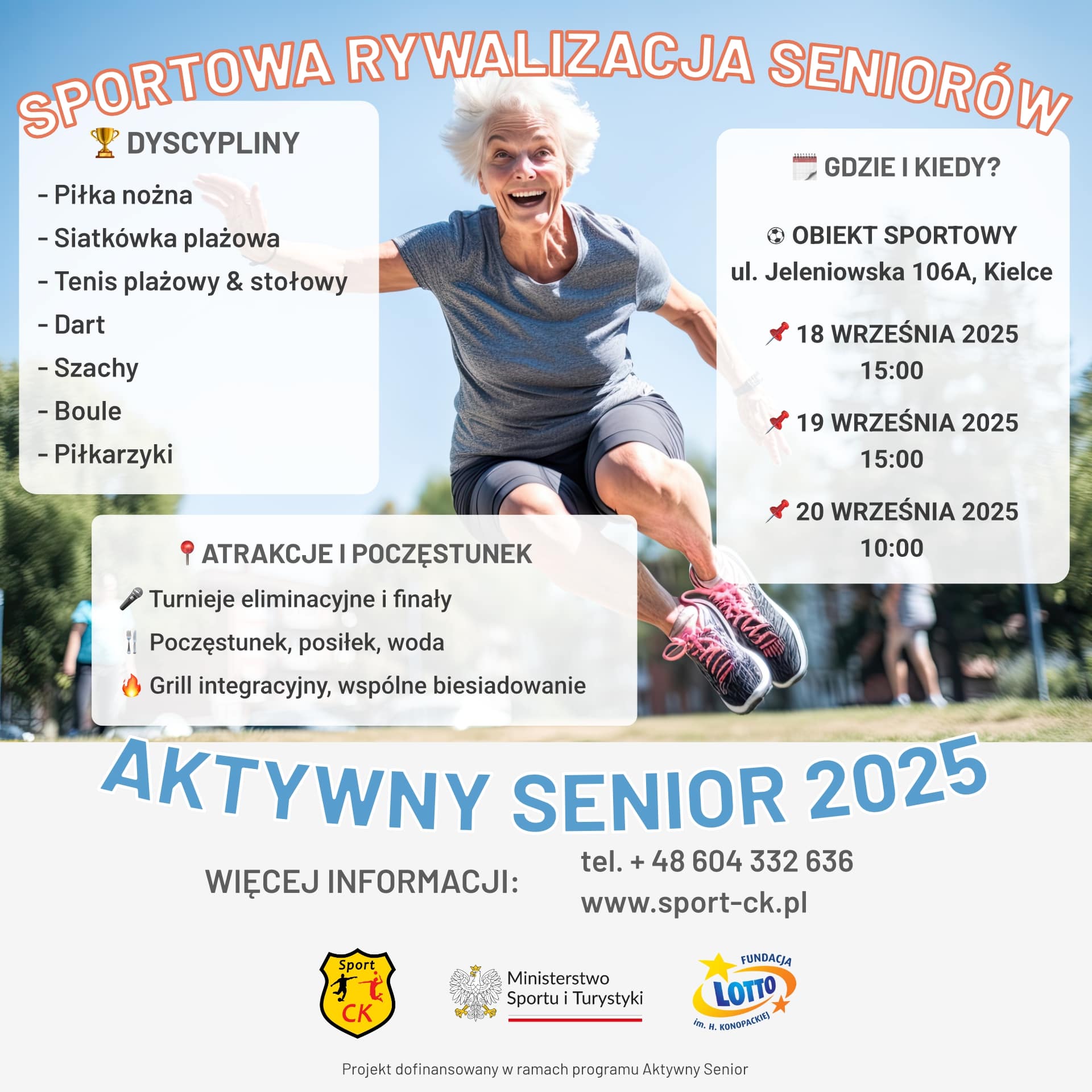Sportowa rywalizacja seniorów